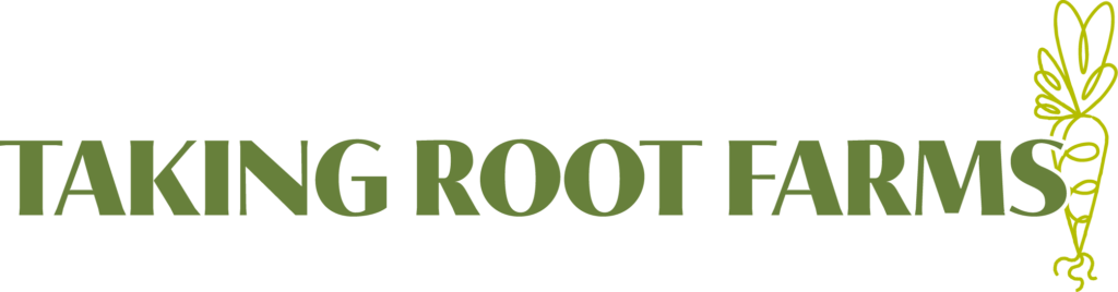 Taking root farms horizontal logo - Full color